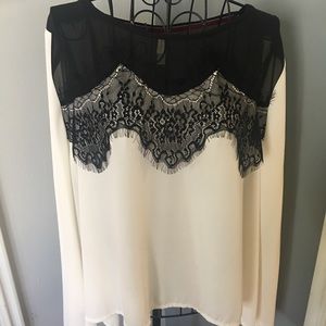 🐾 Elegant Sheer Blouse. NWOT!